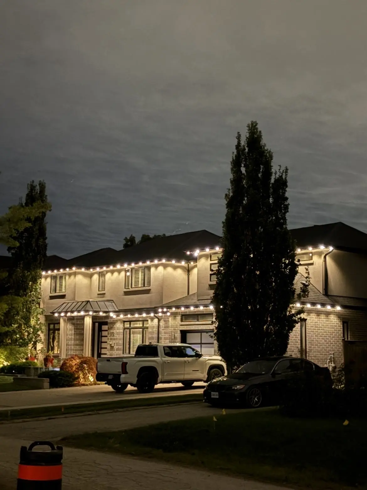 Professional Govee permanent outdoor lighting installation